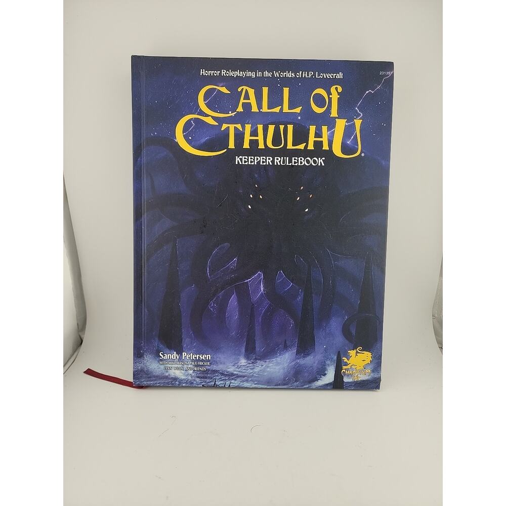 Call of Cthulhu 7th Ed RPG: Keeper Rulebook (Hardcover) CHA23135 Chaosium